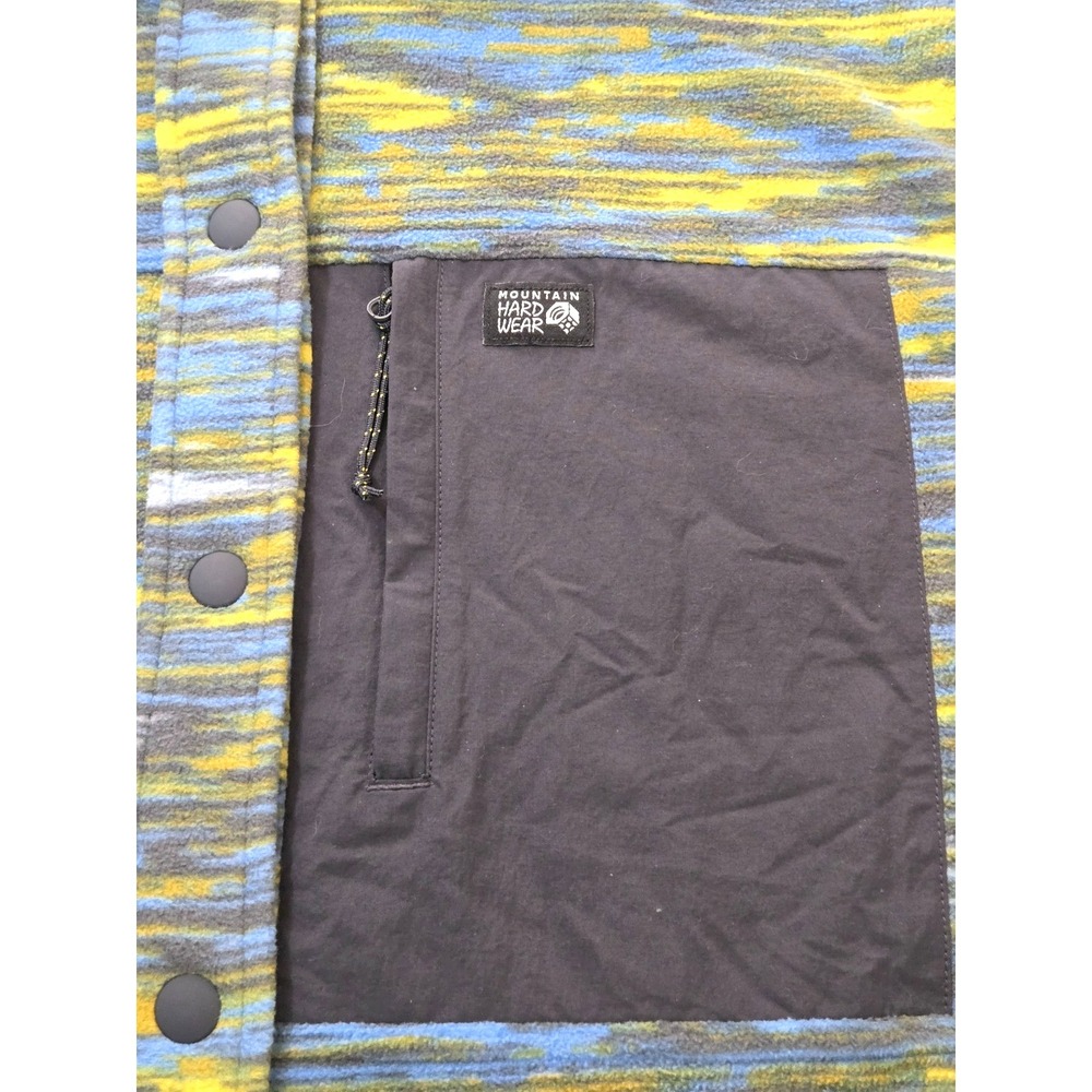 Mountain Hardwear Microchill Shirt Women's M Nitric Blue Stria Print NWT‎ - Picture 10 of 14